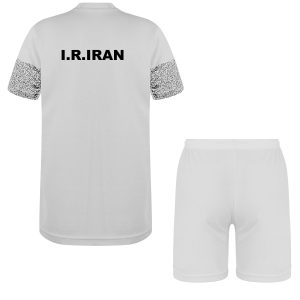 ست رسمی تیم ملی کشتی ایران – مدل ویژه بانک شهر (رنگ سفید) کد204