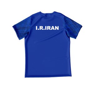 ست ورزشی تیم ملی کشتی طرح بانک شهر رنگ آبی کاربنی | کیفیت بالا و طراحی خاص کد 364