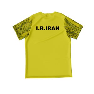 ست ورزشی تیم ملی کشتی طرح بانک شهر رنگ زرد | کیفیت بالا و طراحی خاص کد 364